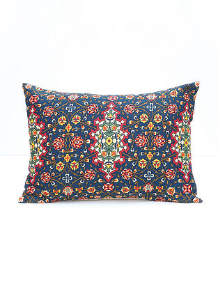 Multicolor Cotton Digital Printed Cushion cover (L- 21in, W- 14in)