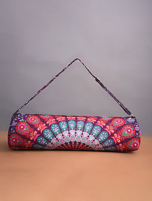 Multicolored Handcrafted Cotton Yoga Bag