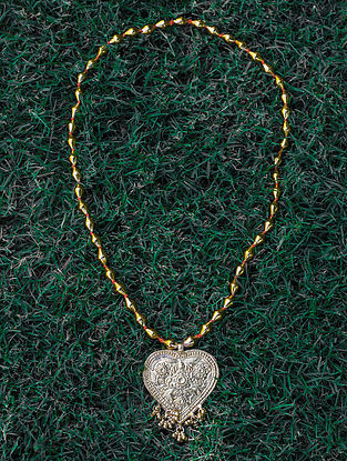Gold Tone Silver Necklace