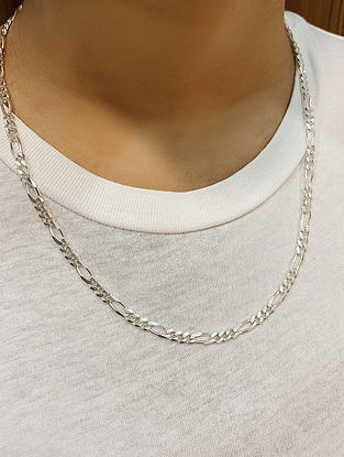Classic Silver Chain (Length- 20in)