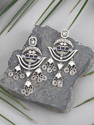Tribal Silver Earrings 