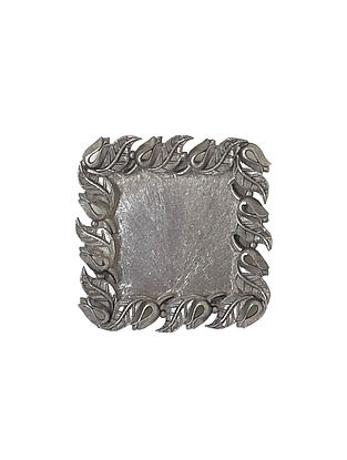 Silver Plated Handcrafted Adjustable Ring
