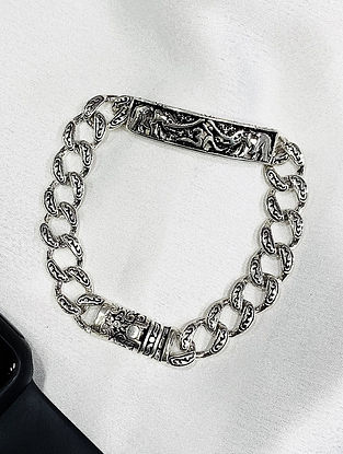 Classic Silver Bracelet For Men