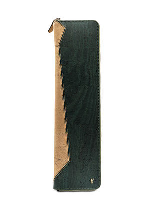 Olive Handcrafted Cork Tie Kit For Men