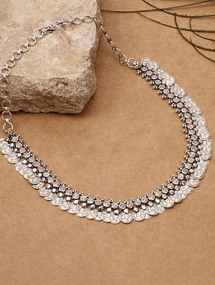 Tribal Silver Necklace