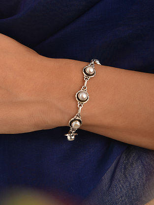 Sterling Silver Bracelet with Freshwater Pearls