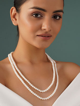Double Layered Freshwater Pearl Necklace