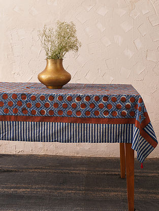 Dabu Handblock Printed Cotton Table Cover