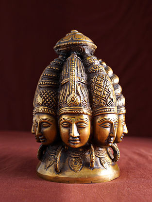 Brass Handcrafted Stupa