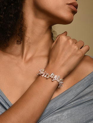 Baroque Pearl Beaded Bracelet
