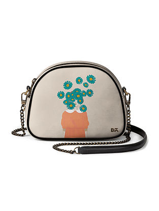 Multicolored Handcrafted Vegan Leather Crossbody Bag