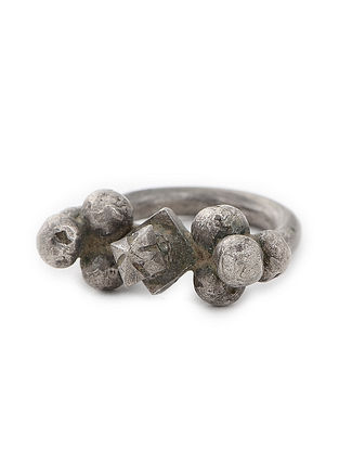 Tribal Silver Ring (Ring Size -9)