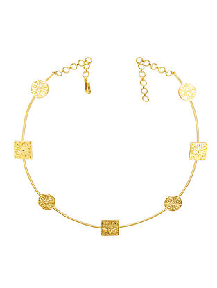 Gold Plated Handcrafted Necklace