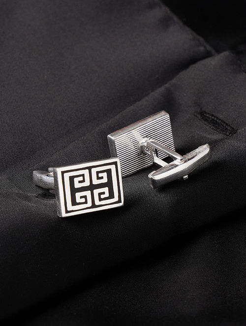 Buy Classic Silver Cufflinks Online at