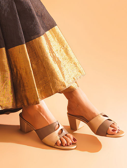 ANGULUS Sandals - Block Heels – sandaler – shop på Booztlet