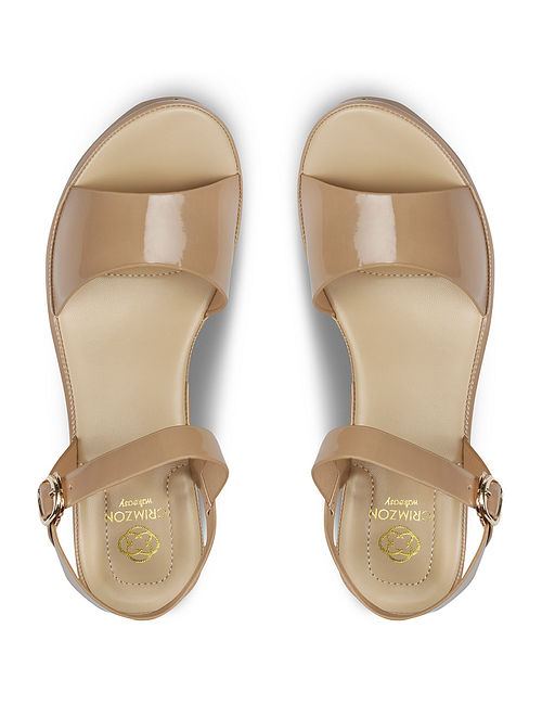 Shop Slingback Sandals with Printed Block Heels Online | Max UAE