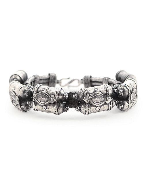Buy Tribal Silver Bracelet Online at Jaypore.com