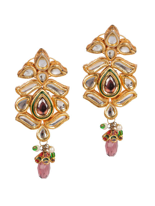 Buy Stone and Bead Earrings Online at Jaypore.com