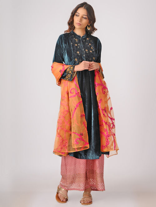 9 Latest Velvet Kurta Designs For Ladies And Gents | Styles At Life