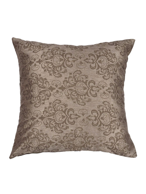 Buy Brown Printed Cushion Cover - 18
