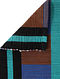 Multicolor Cotton Striped Rectangular Mat (L-55in,W-35in)