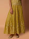 Yellow Printed Cotton Skirt