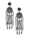 Tribal Silver Earrings
