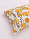 Himalayan Poppies 100% Cotton Yellow Printed Pillow Covers (Set of 2)