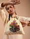 Multicolored Handmade Ikat Cotton Potli