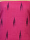 Pink Handwoven Ikat  Cotton Fabric