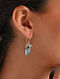 Blue Chalcedony Topaz Sterling Silver Earrings