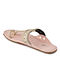 White Handcrafted Faux Leather Kolhapuri Flats