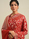 Red Handwoven  Benarasi Silk  Saree