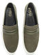Olive Handcrafted Vegan Leather Shoes For Men