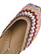 Multicolored Handcrafted Sequinned Leather Juttis