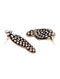 Tribal Silver Earrings With Pearls 