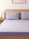 Purple Cotton Kathela Bedsheet Set