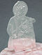 Silver Plated Quartz Stone Radha Krishna Decorative Accent (L- 4.5in, W- 4.5in, H- 5in)