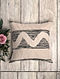 Handcrafted  Woolen Cushion Cover (L- 20in, W- 20in)