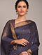 Blue Handloom Silk Saree