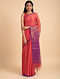 Pink Handwoven Cotton Silk Saree