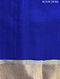 Blue Handwoven Chanderi Cotton Silk Saree