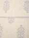 Mustard and Purple Handblock Printed Cotton Double Dohar (108in x 90in)
