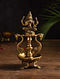 Lakshmi and Swans Brass Handcrafted Oil Lamp