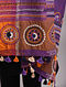 Purple Lambani Embroidered Handloom Mangalgiri Cotton  Dupatta