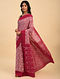 Pink Handloom Cotton Ikat Saree