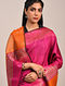 Pink Handwoven Dupion Silk Saree