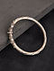 Tribal Silver Openable Bangle (Size- 2/4)