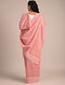 Pink Handwoven Natural Dyed Dobby Cotton Saree