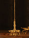 Brass Handcrafted Hanging Lamp (L-17.5in, H- 5in)